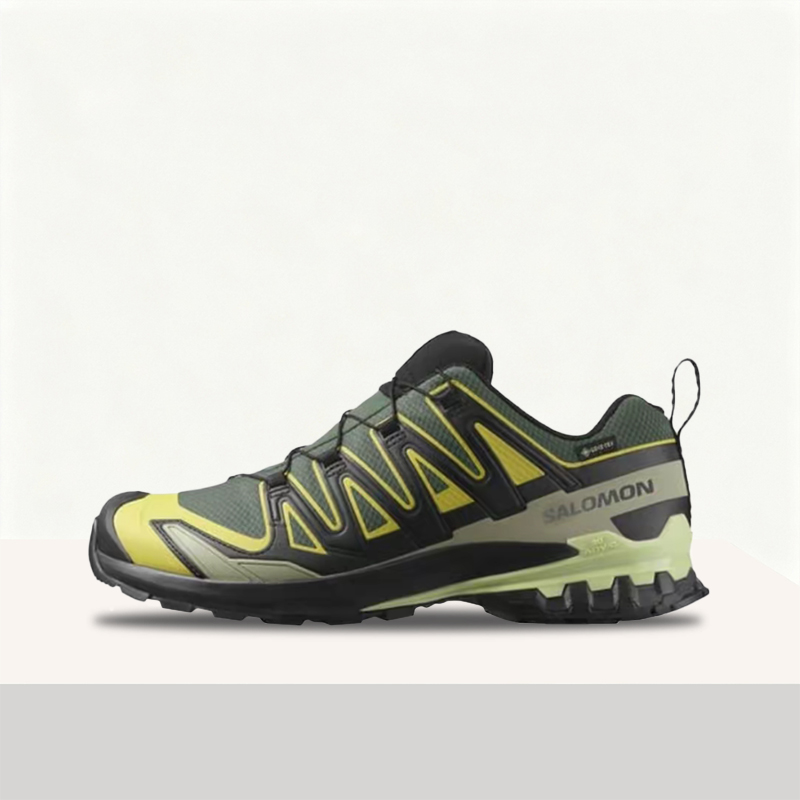 Salomon Shoes Xa Pro 3D - サロモン XA Pro 3D V9 GTX：レトロな雰囲気、高性能、スタイリッシュ、通気性に優れたメンズ用ローカットランニングシューズ