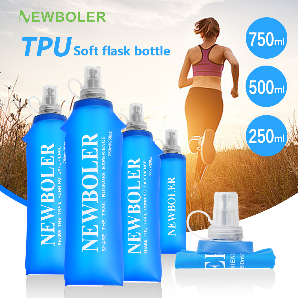 750 ミリリットル水ボトル TPU 折りたたみソフトフラス - Water Bag Collapsible のレビューと価格