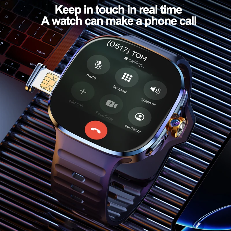 新型大画面スマートウォッチ 4G/5G Android 10 - Compass Lensatic のレビューと価格